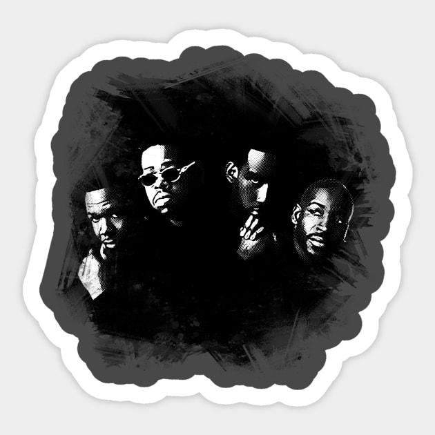 Two Boyz Two Man Sticker by XRODOX XLOROX